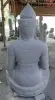 Product image 4 of the product “Seated Buddha in Thai style made of Riverstone, Holds a vessel in his hands, H. 150cm. ”